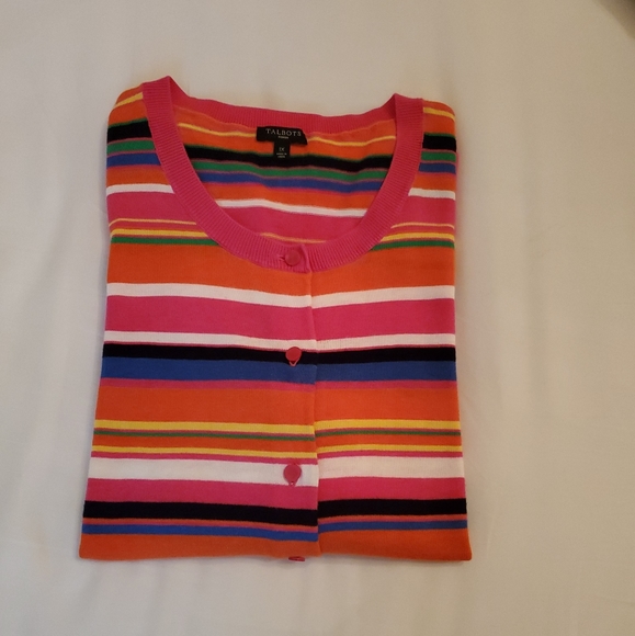 Talbots 3/4 sleeve cardigan. - Picture 2 of 2